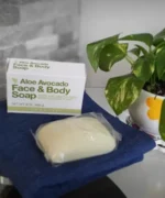 Aloe Avocado Face & Body Soap in forever aloe lady