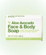 Aloe Avocado Face & Body Soap in forever aloe lady