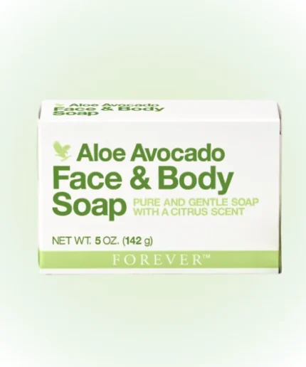 Aloe Avocado Face & Body Soap in forever aloe lady