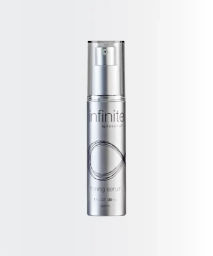 infinite by forever firming serum in forever aloe lady